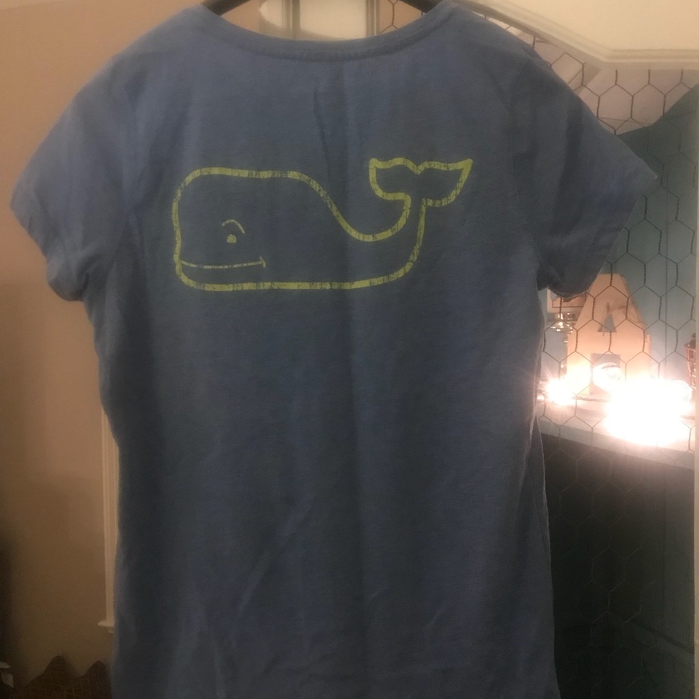 Vineyard Vines whale pocket tee
